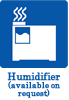 Humidifier (available on request)