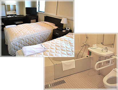 デラックス・ツインルーム(ユニバーサルルーム)(イメージ)